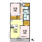 ルアナ林間の間取り画像