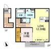ベルドミールの間取り画像