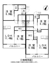 フォレストⅡの間取り画像