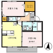 ウエスト ヒルズの間取り画像