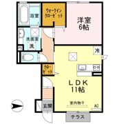 クオーレ B棟の間取り画像