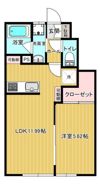 メゾンクレールの間取り画像