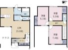 ロイヤルシティ頭陀寺 A（東棟 北）の間取り画像