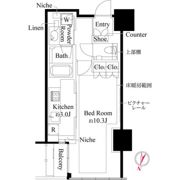 宮益坂ビルディング ザ・渋谷レジデンスの間取り画像