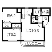 アトレ福住の間取り画像