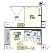 LUNA FORZA柴田の間取り画像