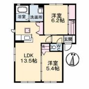 クレール金子Ⅲの間取り画像