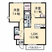 アンシャンテ サカエの間取り画像