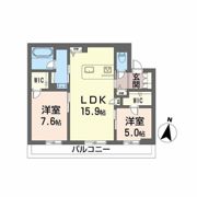 シャーメゾン春日の間取り画像