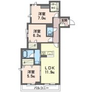 エムリエートの間取り画像
