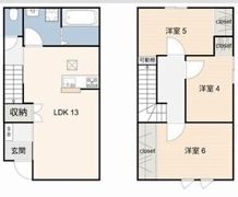 Green Hillの間取り画像