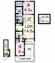 ひだまりガーデンテラスⅠの間取り画像