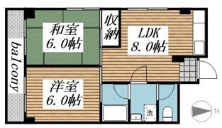 加藤マンションの間取り画像