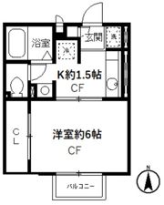 エトワール蓮田の間取り画像
