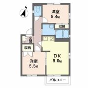 ウッディベル Bの間取り画像