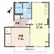 サンフォルテ A棟の間取り画像