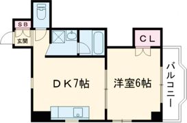 セイシェル神戸の間取り画像