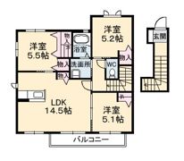 グランマスト郷 D棟の間取り画像