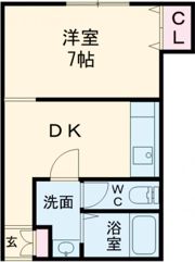 パークハイツⅡの間取り画像