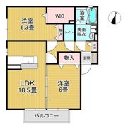 アムールレジデンスBの間取り画像