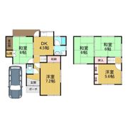 東新堂戸建の間取り画像