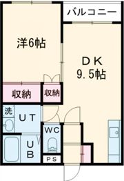 レジェンド五稜郭の間取り画像