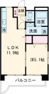 元町パークビルの間取り画像