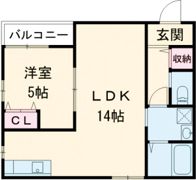 （仮称）門口町新築賃貸アパートの間取り画像