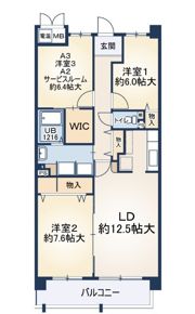 プロスぺリテ（東大阪）の間取り画像