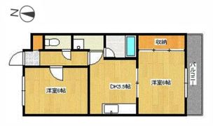 マリンクレール野田の間取り画像