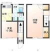 栗山ハイツの間取り画像