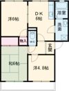 サンハイムみどりB棟の間取り画像