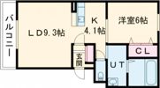 グランディスリーオⅡの間取り画像