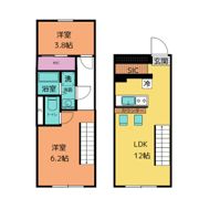 グランイニシオ徳川の間取り画像