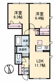 ドリーミオ C棟の間取り画像