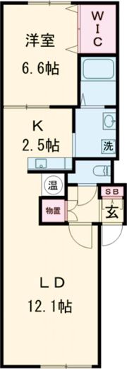 CASA LESSAGEの間取り画像