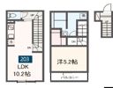 MELDIA岩槻Ⅱの間取り画像