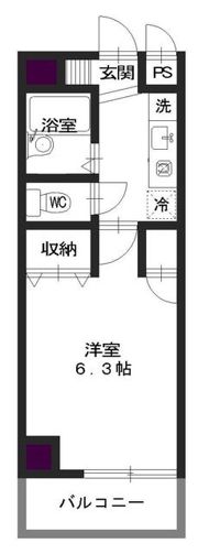 カサル・ミーサの間取り画像