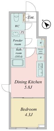 LiveFlat門前仲町の間取り画像