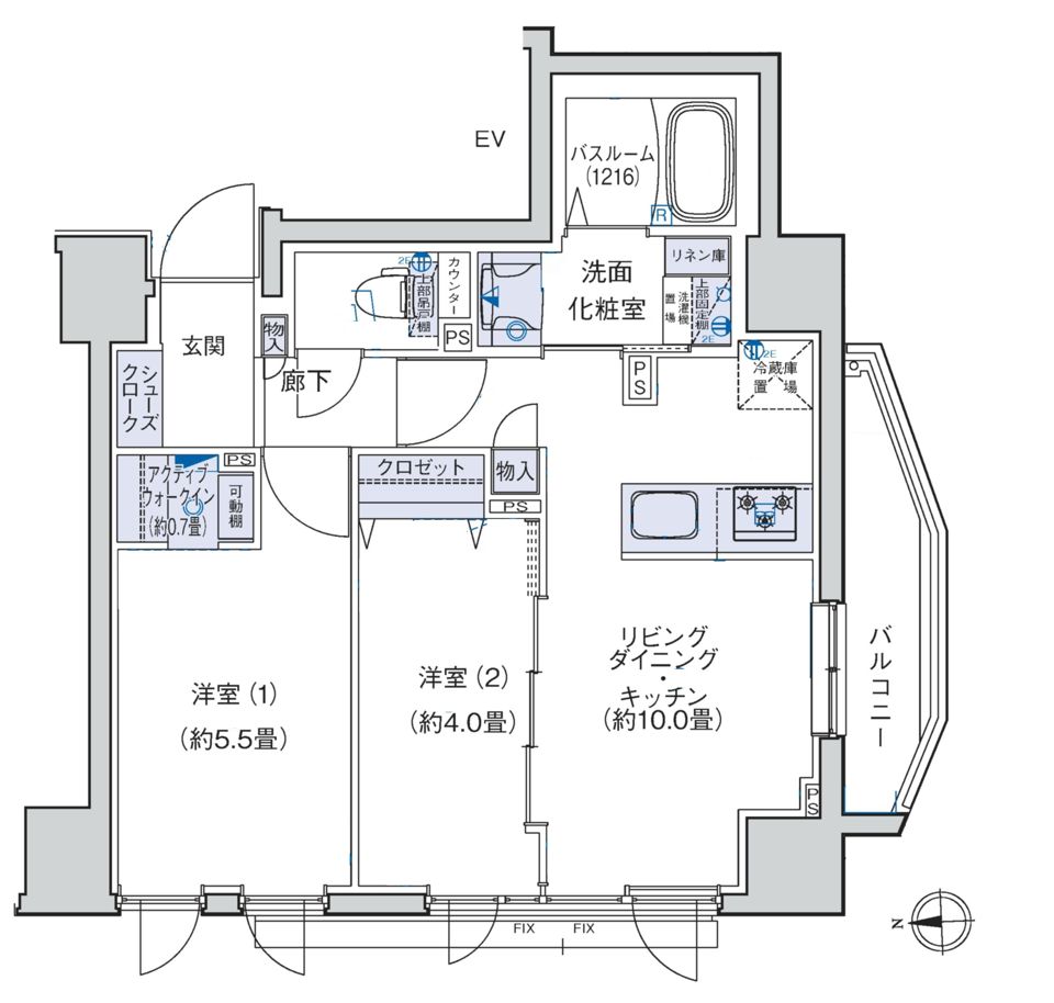 間取図