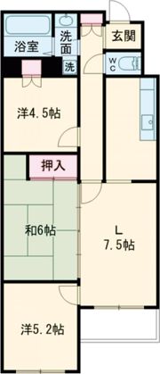 芳樹館の間取り画像