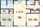 河辺住宅の間取り画像