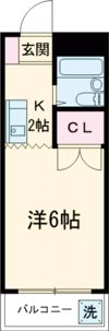 サンアレイKの間取り画像