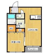 A BOND平岸の間取り画像