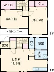 グリーンガーデンの間取り画像