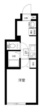 ソルナクレイシア新中野の間取り画像
