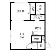 メルヴェーユ麻生の間取り画像