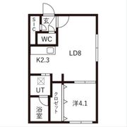 メルヴェーユ麻生の間取り画像