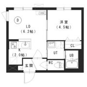 新築)ラグジースペースS13の間取り画像