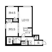 ブランルージュの間取り画像